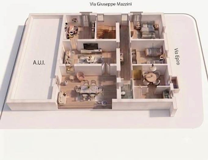 Casa quadrilocale in vendita in Via Giuseppe Mazzini, Ginestra