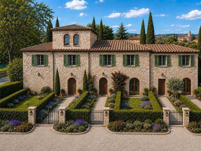 Casa con 5 locali in vendita in Via Achille Grandi, Centro, Asciano