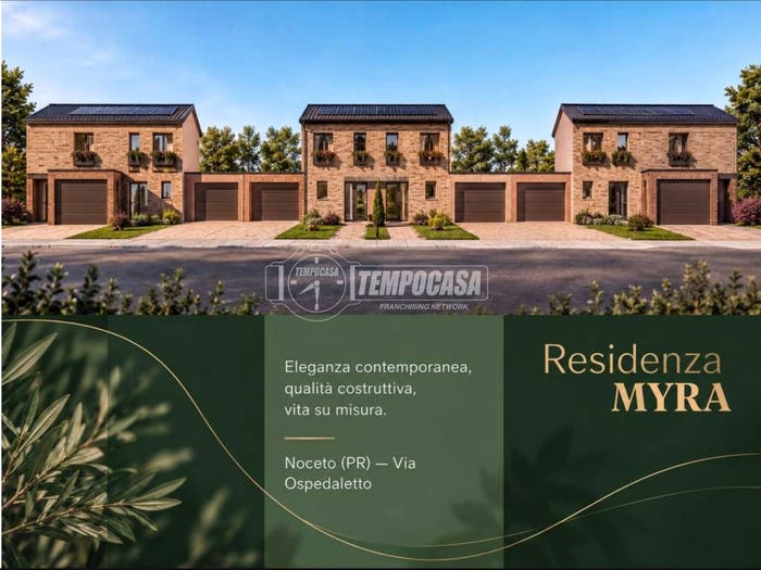 Casa quadrilocale in vendita in Via Ospedaletto a, Centro, Noceto