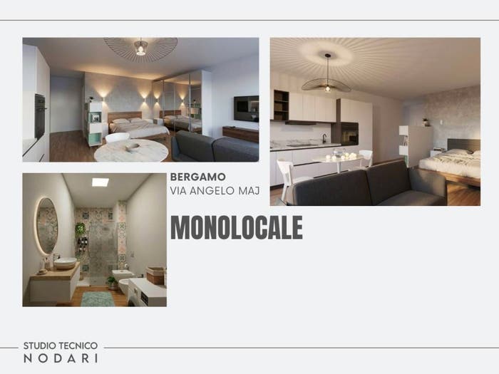 Appartamento monolocale in vendita in Via Angelo Maj, Borgo Palazzo, Bergamo
