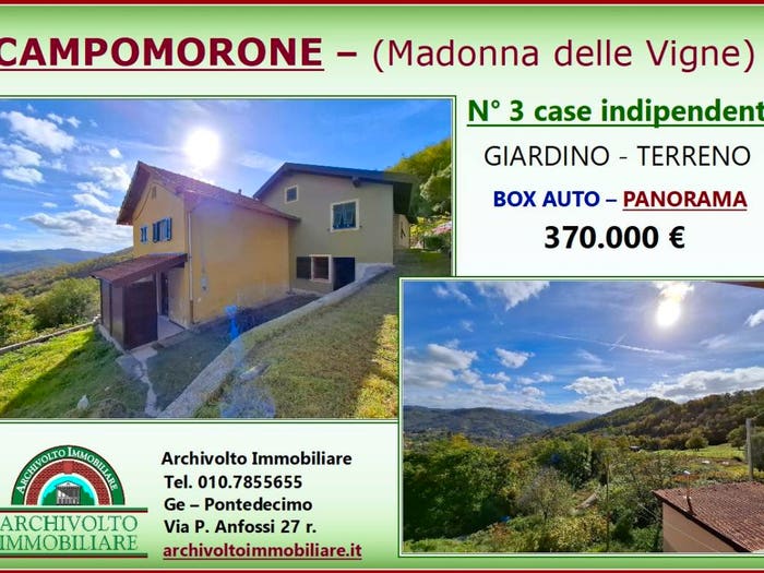 Casa con 6 locali in vendita in Via Brenia, Campomorone