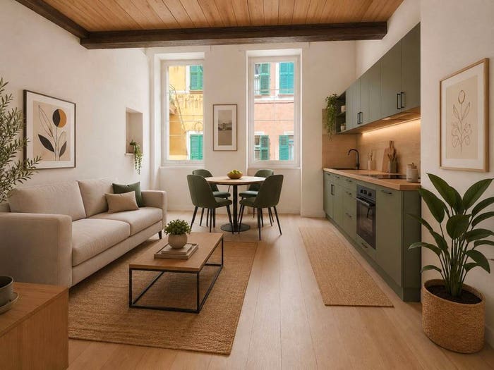 Appartamento trilocale in vendita in Via Giuseppe Garibaldi, Centro, Finale Ligure
