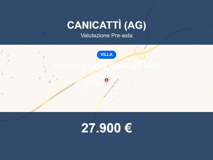 Casa con 6 locali in vendita in Contrada Vallone Lo Dico snc, Canicattì