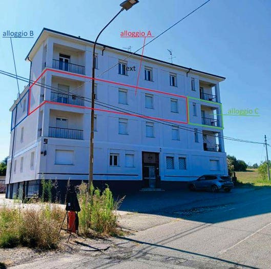 Appartamento quadrilocale in vendita in Località Fosseto, San Salvatore Monferrato