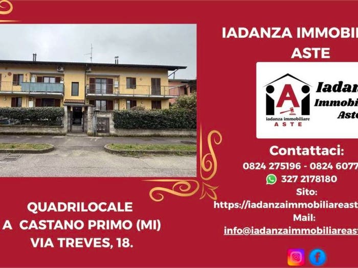 Appartamento con 5 locali in vendita in Via Treves, Castano Primo