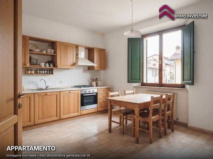Appartamento con 5 locali in vendita in Strada di Pieve a Bozzone, Pieve a Bozzone Vico d'Arbia, Siena
