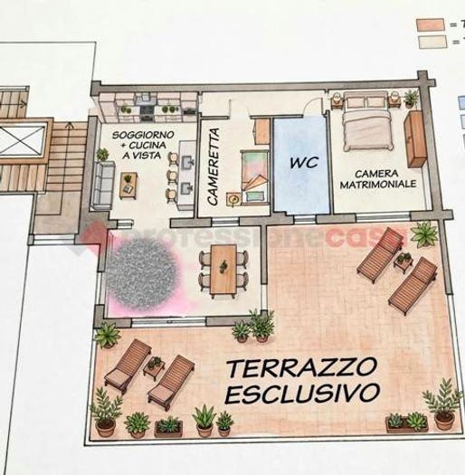 Appartamento trilocale in vendita in Giovanni strada, Liscate