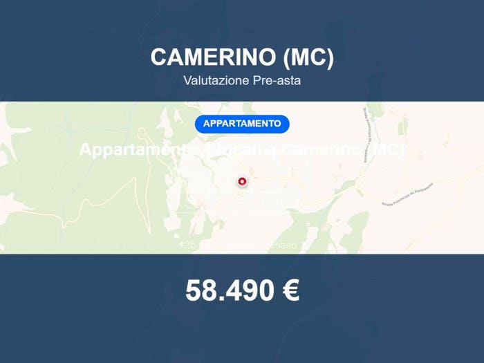 Appartamento quadrilocale in vendita in Via Aprilia snc, Centro, Camerino