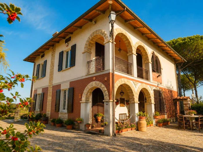 Casa con 6 locali in vendita in Via Lauretana Ovest, Montepulciano