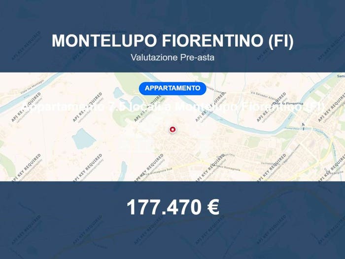 Appartamento quadrilocale in vendita in Via Giordano Bruno, Centro, Montelupo Fiorentino