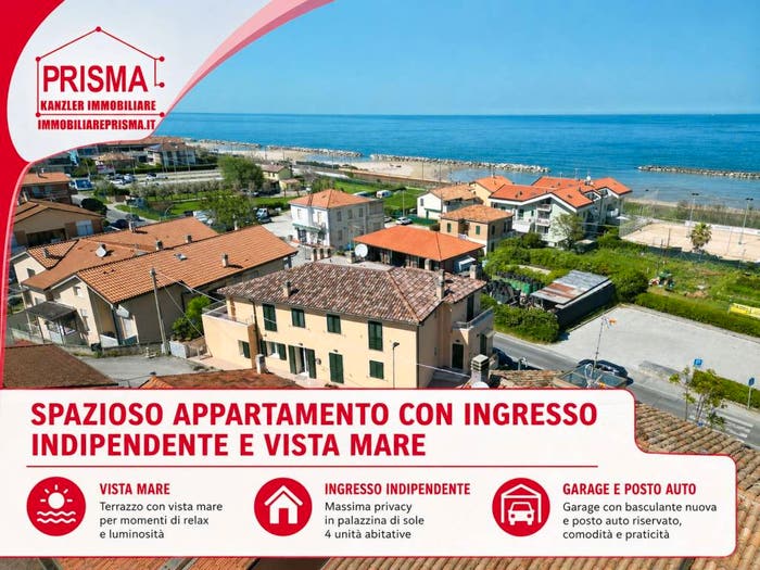 Appartamento quadrilocale in vendita in Via Giuseppe Poggi, Gimarra, Fano