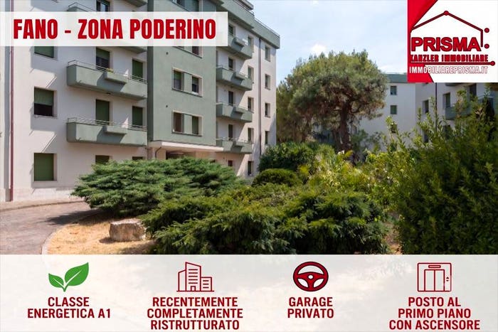 Appartamento quadrilocale in vendita in Via Tagliamento, Poderino Trave, Fano
