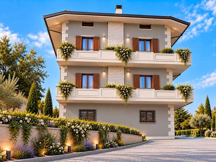 Casa quadrilocale in vendita in Via Grande, Sant'ansovino, Saludecio