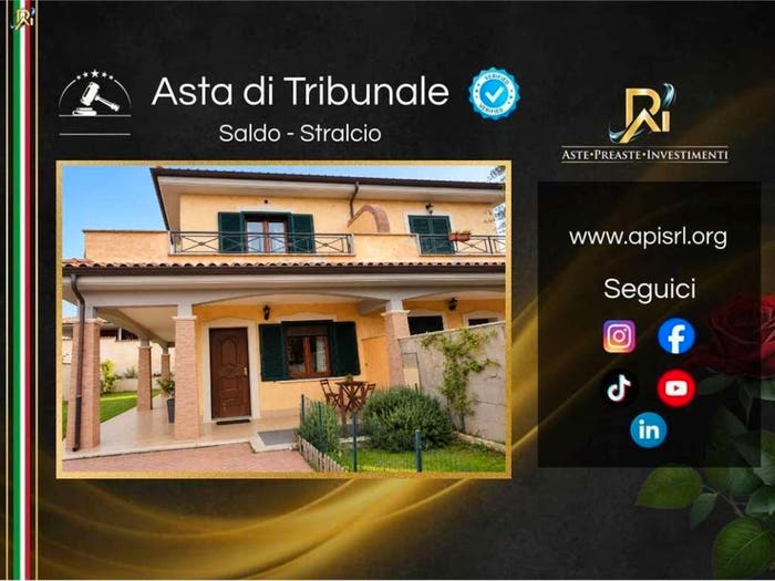 Casa trilocale in vendita in VIA DEGLI OLEANDRI B, Castagnetta Santa Procula, Pomezia