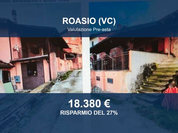 Casa trilocale in vendita in Via Dante Alighieri, Corticella, Roasio