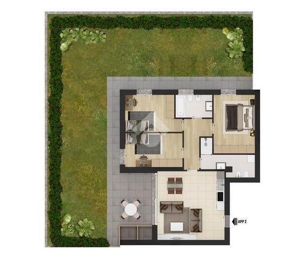 Appartamento quadrilocale in vendita in Via Novembre, Centro, Caronno Pertusella