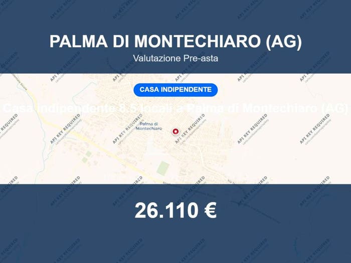 Casa con 6 locali in vendita in Via Caravaggio, Centro, Palma di Montechiaro