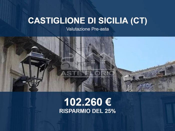 Appartamento con 6 locali in vendita in Piazza Sant'Antonio, Centro, Castiglione di Sicilia