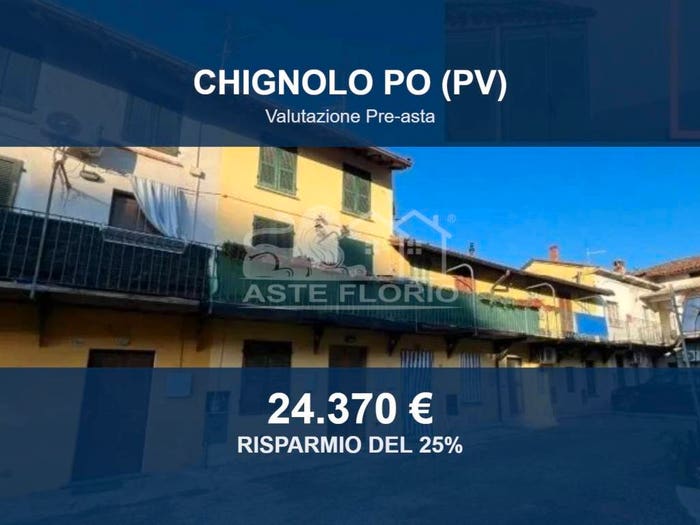 Appartamento trilocale in vendita in Via Garibaldi, Centro, Chignolo Po