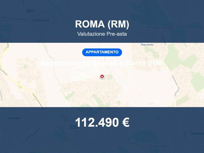 Appartamento quadrilocale in vendita in Via Caccamo, Borghesiana Finocchio Rocca Cencia, Roma