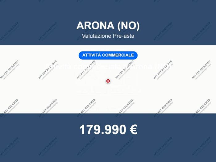 Appartamento monolocale in vendita in VIA ITALIA, Centro, Arona