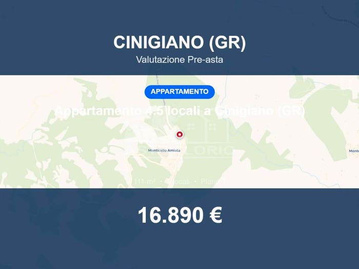 Appartamento quadrilocale in vendita in Via della Stazione, Monticello Amiata, Cinigiano