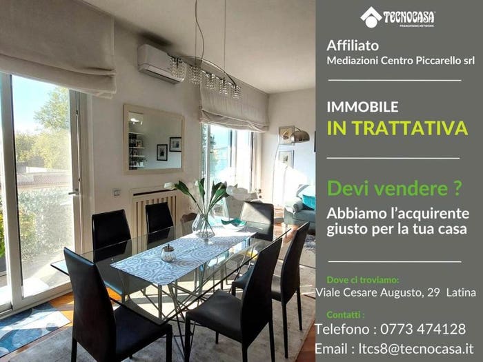 Appartamento trilocale in vendita in Via donato bramante, Centro, Latina