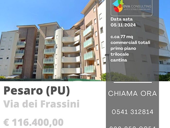 Appartamento trilocale in vendita in Via dei Frassini, Torraccia Tre Ponti, Pesaro