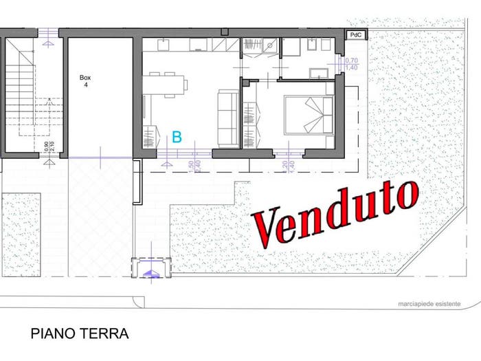 Appartamento bilocale in vendita in Via Felice Cavallotti, Stazione, Lissone
