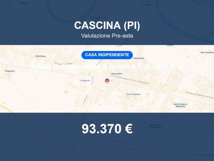 Casa con 6 locali in vendita in Via Antonio Gramsci, Navacchio, Cascina