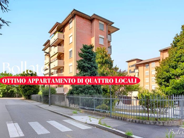 Appartamento quadrilocale in vendita in Via Arcangelo Corelli, Centro, Bollate