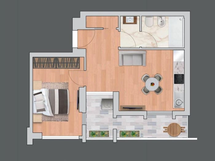 Appartamento bilocale in vendita in Via Reginaldo Giuliani, Careggi Rifredi Dalmazia, Firenze