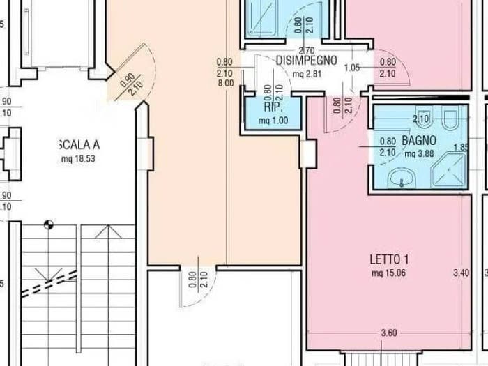 Appartamento quadrilocale in vendita in Ospedaletto, Pisa