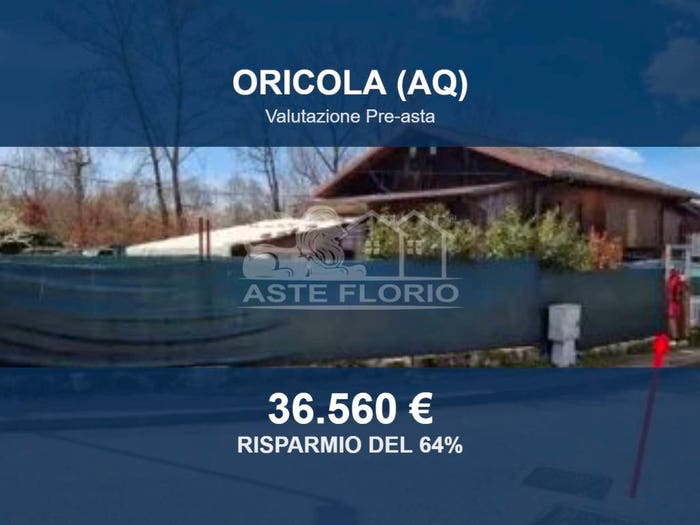 Casa quadrilocale in vendita in Via Aquila, Aleandri, Oricola