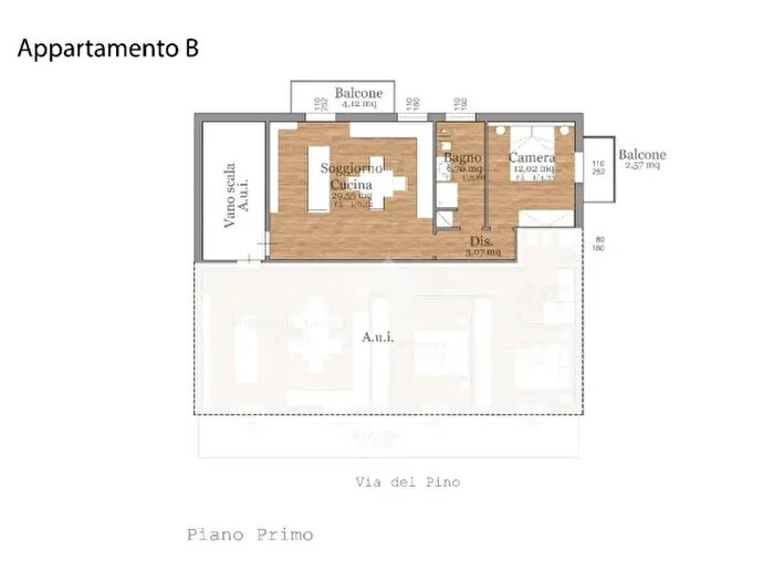 Appartamento bilocale in vendita in Via del Pino, Rimini
