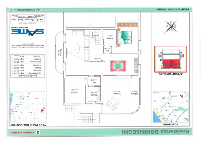 Casa quadrilocale in vendita in Via Boninsegni, Rimini