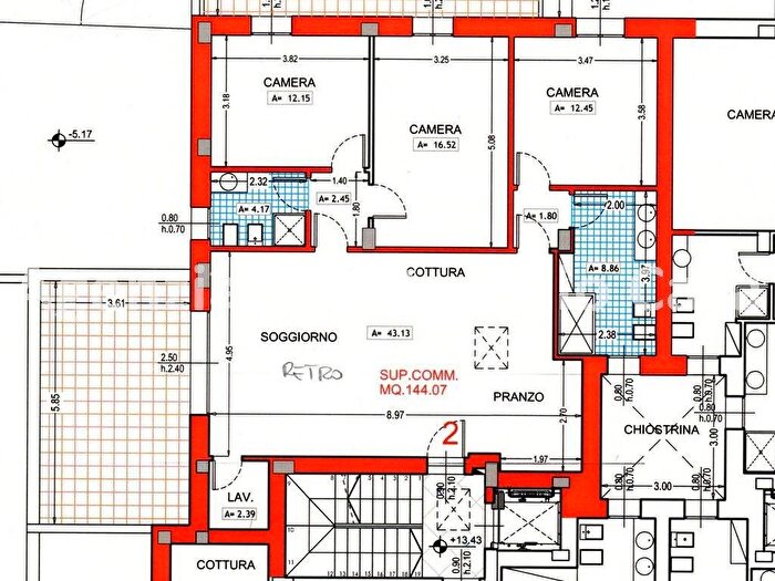 Appartamento trilocale in vendita in Via Romagnosi, Mare, Pesaro
