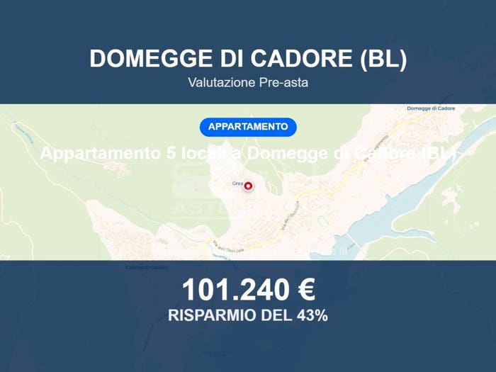 Appartamento con 5 locali in vendita in Viale Tiziano, Centro, Domegge di Cadore