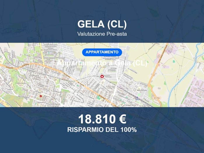 Appartamento trilocale in vendita in Via Parnaso, Centro, Gela