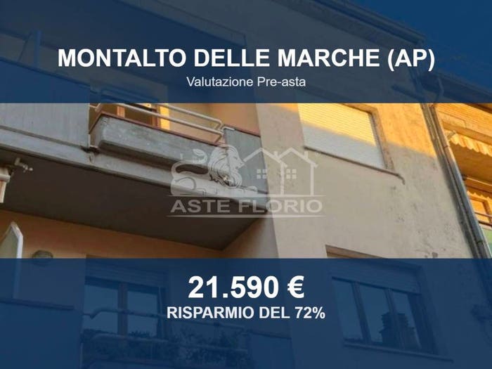 Appartamento bilocale in vendita in Via Roma, Centro, Montalto delle Marche