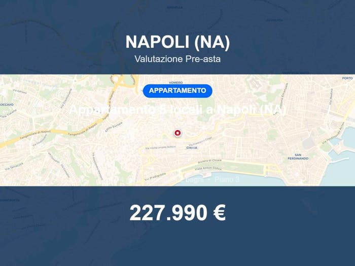 Appartamento con 5 locali in vendita in Via Diomede Carafa, Fuorigrotta Bagnoli, Napoli