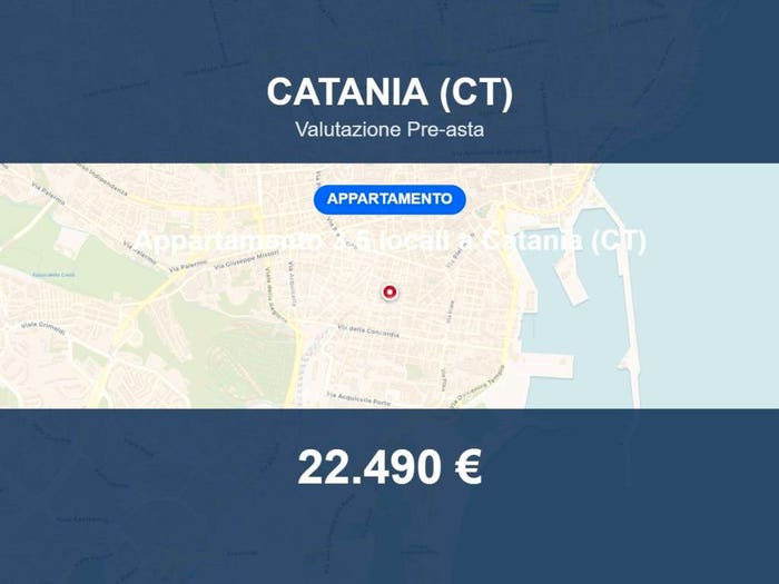 Appartamento trilocale in vendita in Via Cesare Battisti, Ferrarotto Palestro Calcare, Catania