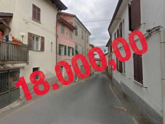 Appartamento con 5 locali in vendita in Via Fontana, Belforte Monferrato