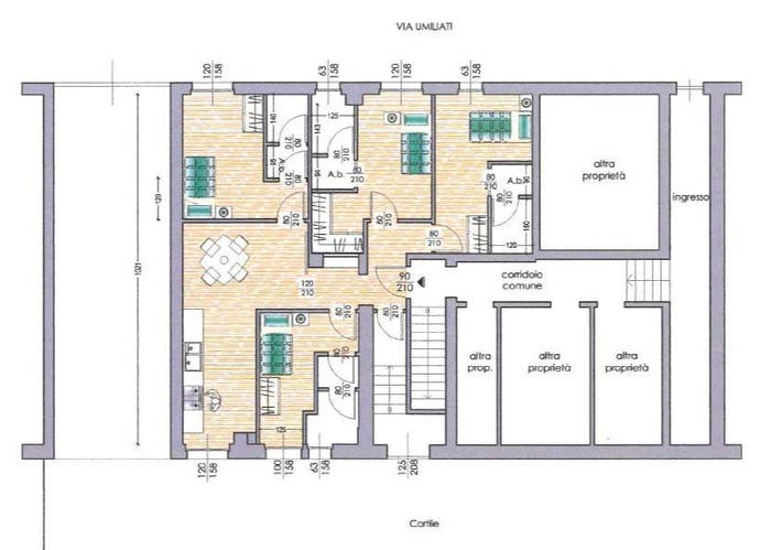 Appartamento con 5 locali in vendita in Via degli Umiliati, Ponte Lambro, Milano