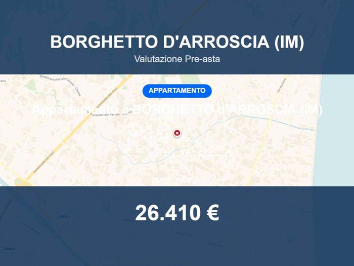 Appartamento bilocale in vendita in Via Lovaire traversa di Via Lorenzo Lucifredi, Centro, Borghetto d'Arroscia
