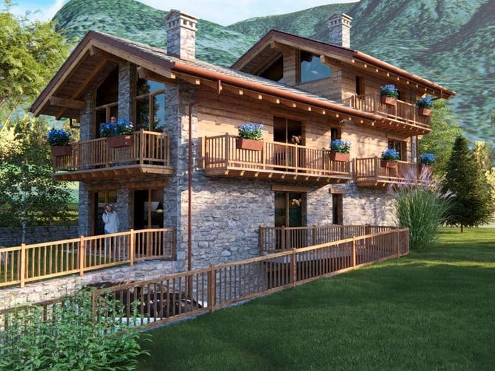Casa con 6 locali in vendita in Frazione Chez les Rosset, Villair, La Salle