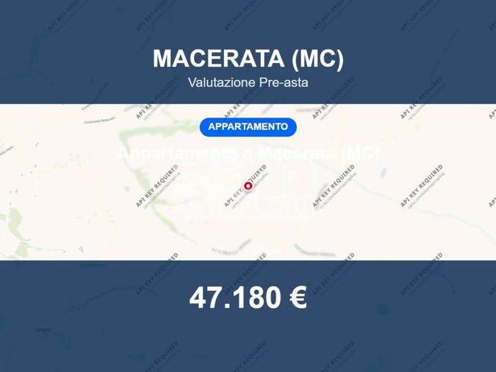 Appartamento trilocale in vendita in Contrada Cervanello, Centro, Macerata
