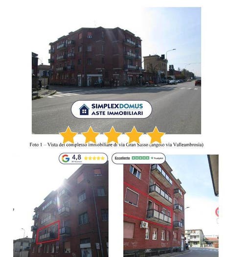 Appartamento trilocale in vendita in Via Gran Sasso, Centro, Rozzano