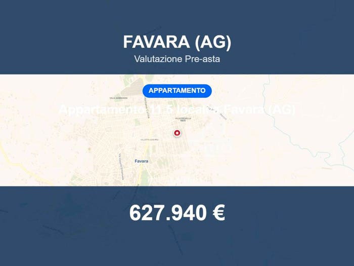 Appartamento con 6 locali in vendita in Viale Stati Uniti, Favara
