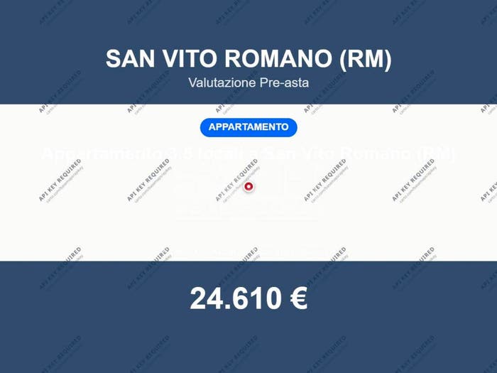 Appartamento trilocale in vendita in Via Guido Baccelli, San Vito Romano